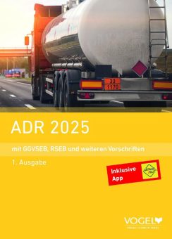 Neue Auflage: ADR 2025 ab sofort erhältlich!