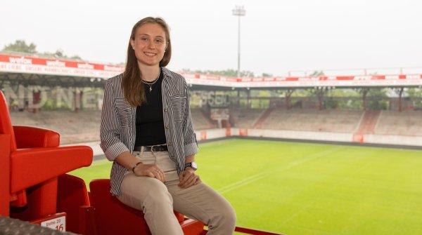 Abwehrtalent: Pia Metzker verstärkt den 1. FC Union Berlin