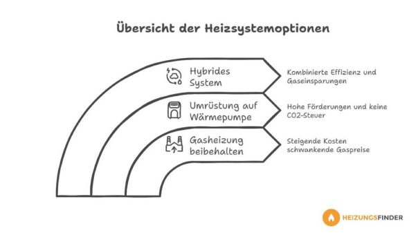 Gasheizung umrüsten auf Wärmepumpe