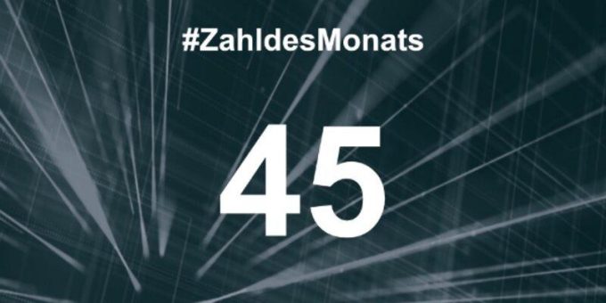 #Zahl des Monats: 45