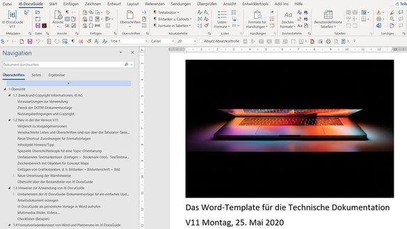 Der itl-DocuGuide 11.0 für MS Word ist da!