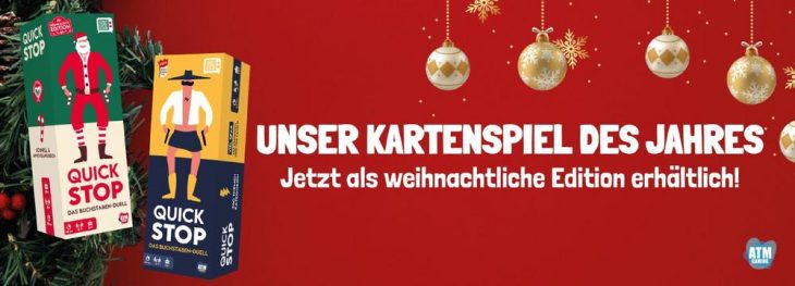 QuickStop – Das perfekte Weihnachtsgeschenk für unvergessliche Spieleabende