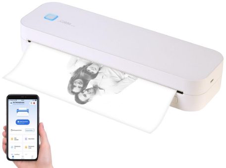 Callstel Mobiler Akku-Thermodrucker TD-210, Papierrolle, Windows, Mac, iOS & Android