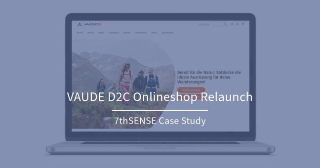 VAUDE D2C Onlineshop Relaunch