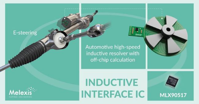 Melexis erweitert sein Angebot schneller, induktiver Resolver-ICs