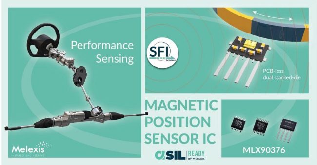 Melexis stellt magnetischen Positionssensor der Zukunft vor