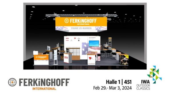 Willkommen zur IWA 2024 im FERKINGHOFF International American Village in Halle 1-451