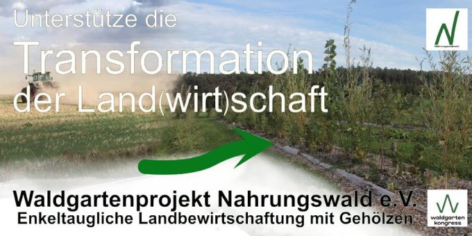 Landwirtschaft mit Zukunft – Nahrungswald e.V. zeigt Lösungen auf