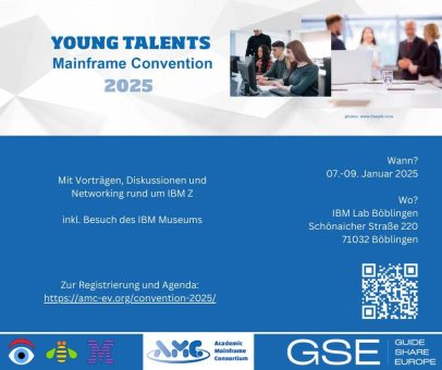 Das Academic Mainframe Consortium e. V. veranstaltet die Young Talents Mainframe Convention 2025