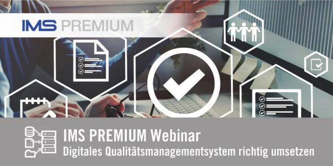 [WEBINAR] Digitales Qualitätsmanagementsystem richtig umsetzen (Webinar | Online)