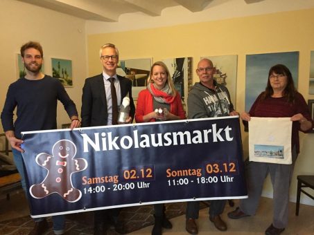 Nikolausmarkt Kalkar 2017 – Gemütlicher Budenzauber lockt am 2. und 3. Dezember zum Stöbern, Naschen und Beisammensein