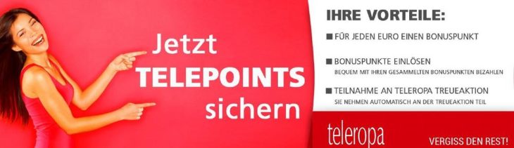 Der teleropa Onlineshop AB SOFORT mit Treueprogramm!