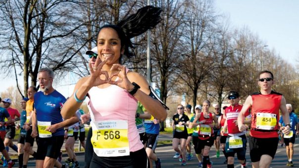 Die „Kreislaufbrause“ für einen guten Zweck, tue Gutes zum HAJ Hannover Marathon