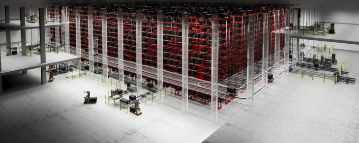 Toyota Material Handling realisiert vollautomatisiertes Hochregallager für TDDK