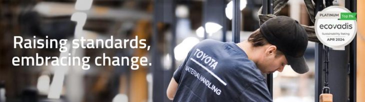 EcoVadis: Toyota Material Handling zählt zu Top 1 % im Nachhaltigkeits-Rating