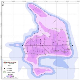 Canada Nickel gibt erste Ressource auf dem Nickel-Sulfid-Projekt Reid bekannt