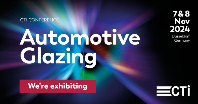 PMA/TOOLS AG auf der CTI Automotive Glazing Conference 2024