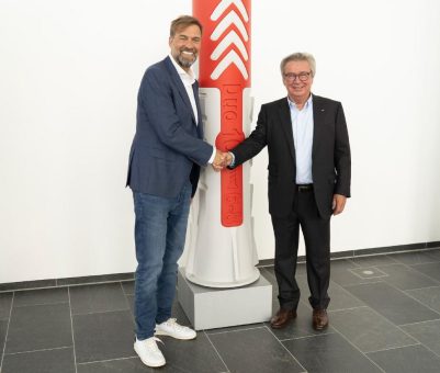 Jürgen Klopp ist neuer fischer Markenbotschafter – Rückkehr in seine Heimat