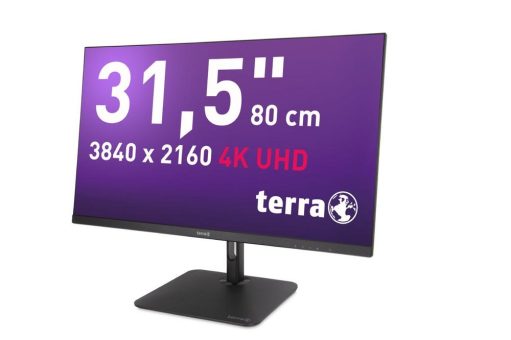 Das neue TERRA LCD/LED 3295W PV Display mit 4K UHD und Docking-Funktionen