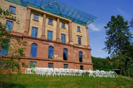 Fokus-Thema Hochzeitsmesse: Heiraten mitten in der Natur im Jagdschloss Platte in Wiesbaden