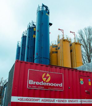 Überbrückung: Bredenoord liefert mobilen Strom für Verkehrswegebau