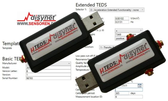 disynet GmbH präsentiert µTEDS: Eines der kleinsten TEDS-Lese- und Schreibgeräte der Welt