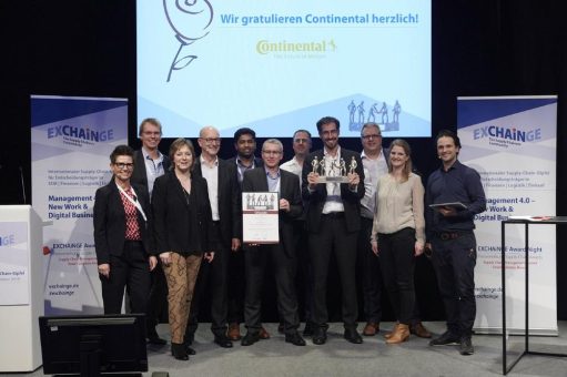 Continental gewinnt Supply Chain Management Award 2019 – parcelLab erhält Smart Solution Award 2019