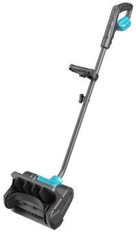 AGT Akku-Schneebürste und -Schneefräse HSB-200 für 18-Volt-Akku, 25 cm, 2.700 U/Min.