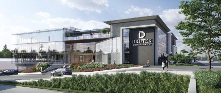 DRUTEX beginnt mit Ausbau von hochmodernem Bürokomplex