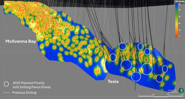 Foran beginnt mit Winterbohrprogramm 2025 in der Tesla Zone