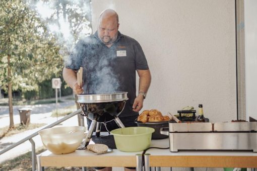 Großer Andrang beim dritten „Gründergrillen Schwäbisch Hall“ im Seminarhaus des Technologiezentrums – und ein gelungener Abschied