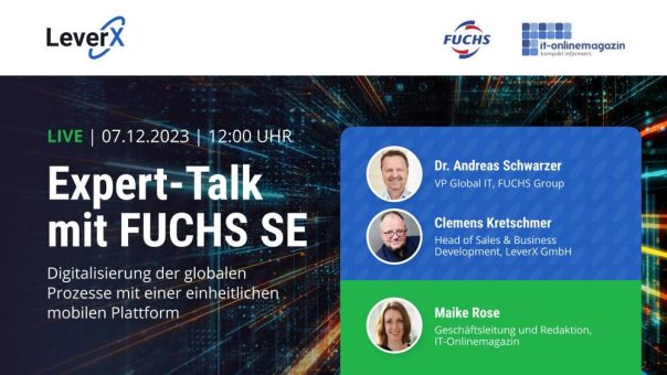 Expert-Talk mit FUCHS SE