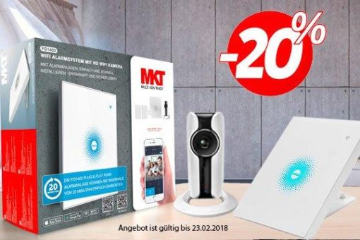 20% Rabatt für WiFi Alarmanlage FO1402 bei Multi Kon Trade