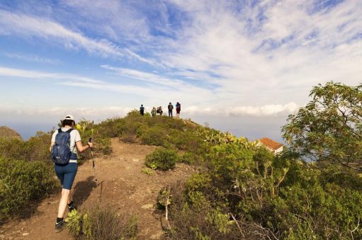 T-Shirt-Wandern auf Teneriffa