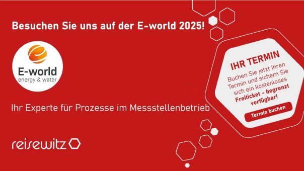 reisewitz präsentiert innovative Lösungen für den Messstellenbetrieb auf der E-world 2025