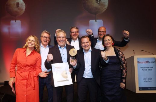 Ardex gewinnt den BaustoffMarkt Award 2025