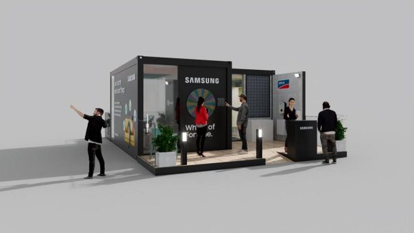 Auf Roadshow: SMA bringt Solarenergie ins Mobile Smart Home von Samsung