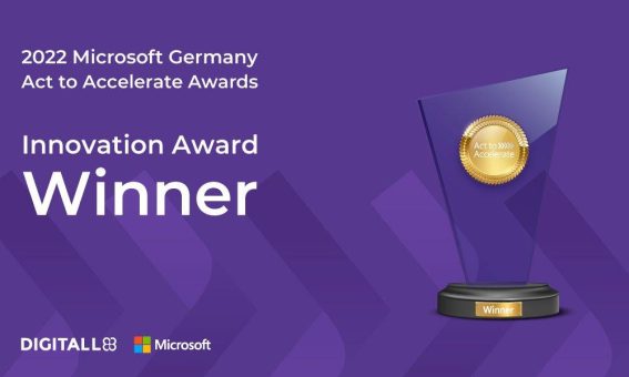 DIGITALL von Microsoft zum „Accelerate Innovation Partner 2022“ ernannt