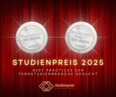 Studienpreis 2025: Best Practices der Fernstudienbranche gesucht