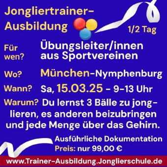 Wie Übungsleiter/innen aus Sportvereinen die mentale Stärke sowie Koordination, Kognition und Kreativität fördern können