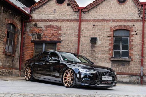 Cor.Speed Sports Wheels Europe: Tiefe Audi A6-Limousine auf Cor.Speed Deville