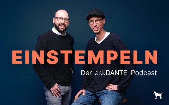 “Einstempeln” – neuer askDANTE Podcast zur Online-Zeiterfassung