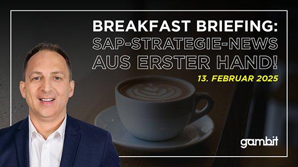 Event | SAP Breakfast Briefing in Zürich: Exklusive Einblicke in die SAP-Strategie und Cloud-Transformation für Schweizer Unternehmen