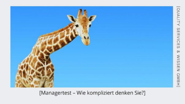 Managertest – Wie kompliziert denken Sie?