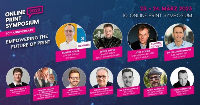 Online Print Symposium 2023: Die Zukunft des Onlineprints direkt erleben