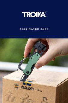 Ein echtes Multifunktionswerkzeug TOOLINATOR CARD