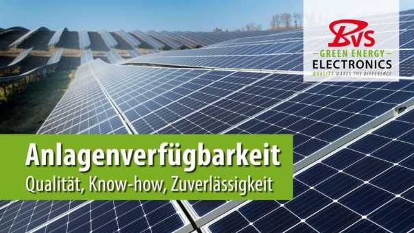 Hohe Verfügbarkeit Ihrer PV-Anlage durch professionellen Service