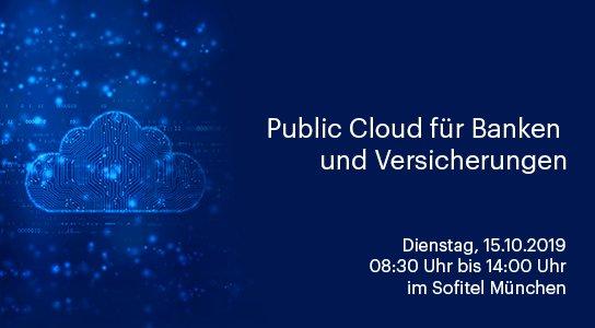 Die matrix technology AG lädt zur kostenlosen Morning-Session „Public Cloud für Banken und Versicherungen“ ein