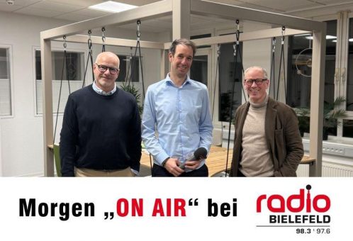 AGFEO „ON AIR“ bei Radio Bielefeld