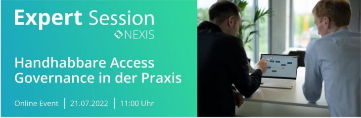 Handhabbare Access Governance in der Praxis (Webinar | Online)